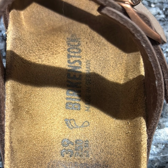 Birkenstock Mayari Cross-Strap Sandals Sz 39 - Picture 3 of 11